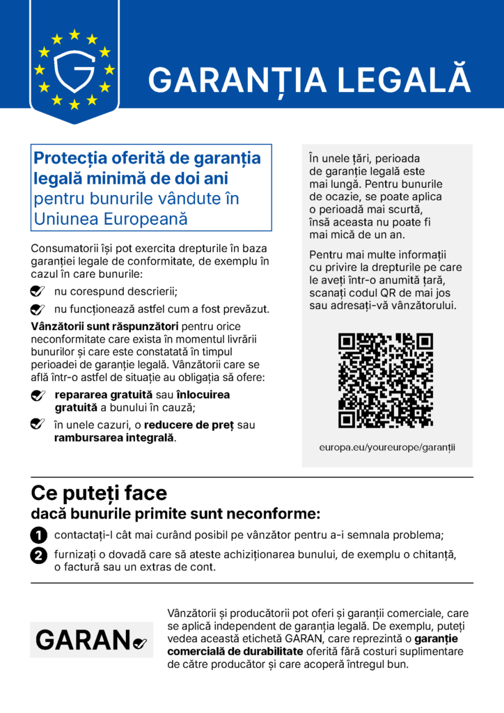 Garanția legală de conformitate